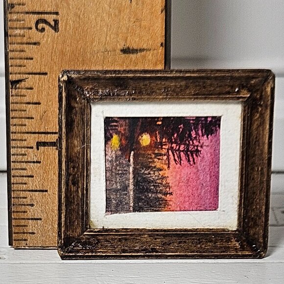 Dollhouse Miniature Watercolor by Stephanie T. Kemper - Picture 2 of 3